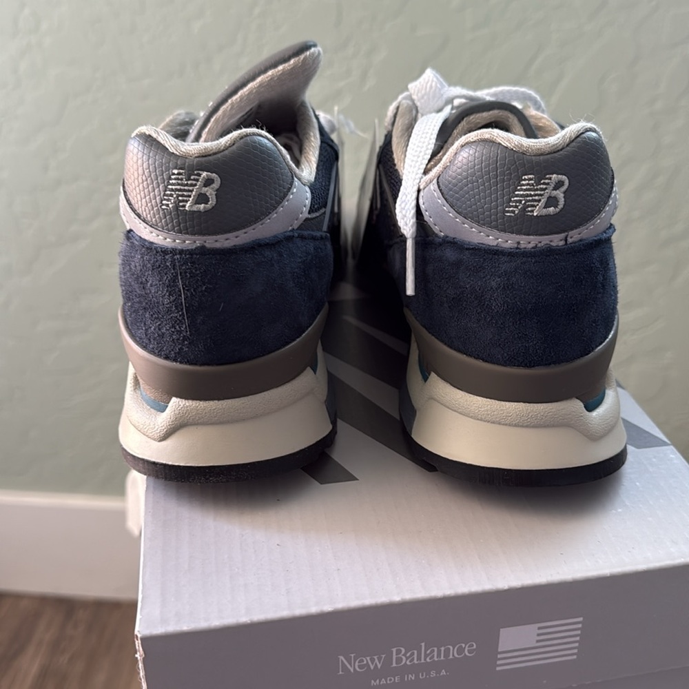 New Balance 998 navy/silver EU38 - Picture 5 of 7